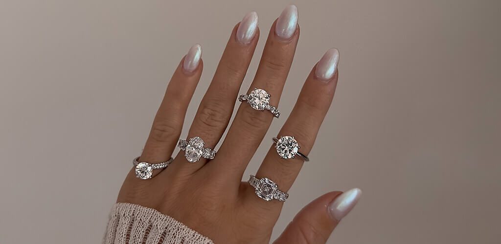 5 different diamond engagement rings